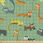 Mark Cat Fox Giraffe Cow Fabric