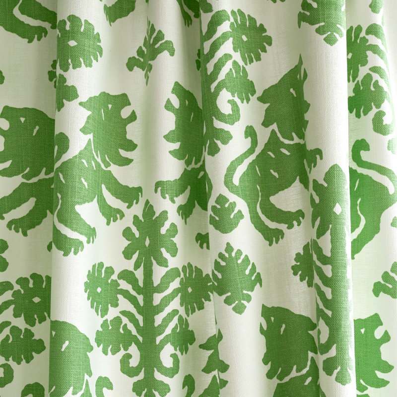Tissu Regalia, Vert