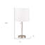Lampe de table métallique 19,5 po Dante-22507072-129588782