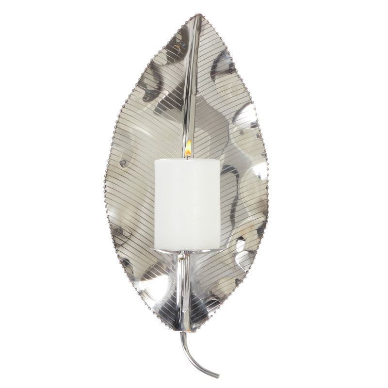 Applique murale en acier inoxydable 16 po