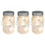 Ensemble de 3 pots Mason