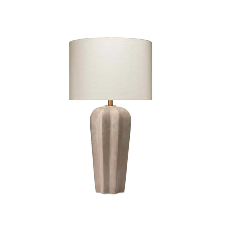 Lampe de table en béton