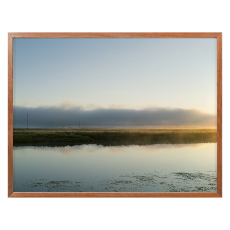 Sunset 1 Print by Kwak, Tommy, Walnut Single Picture Framed