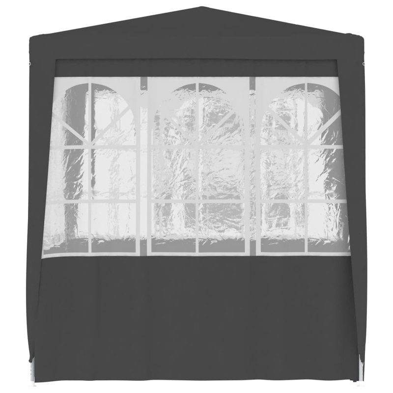 Benja 2m x 2m Steel Party Tent, Anthracite, 2m x 2m