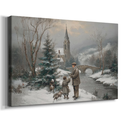Soft Linen Carol-Premium Gallery Wrapped Canvas