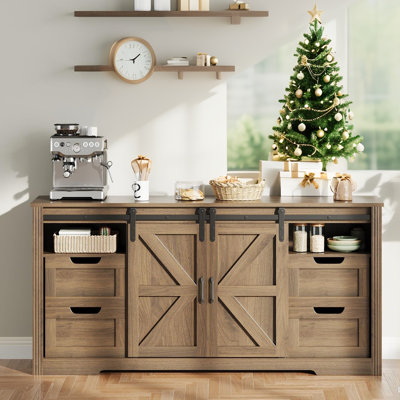 2 - Door Rectangle Accent Cabinet