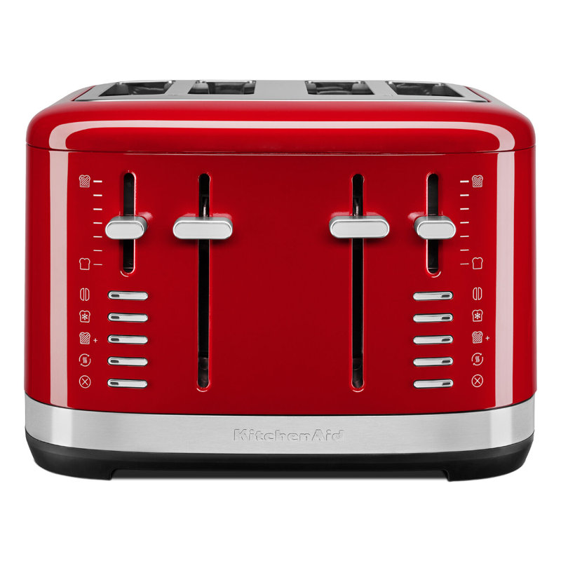 Grille-pain KitchenAid, 4 tranches, kmT4109ER, rouge empire, Rouge empire