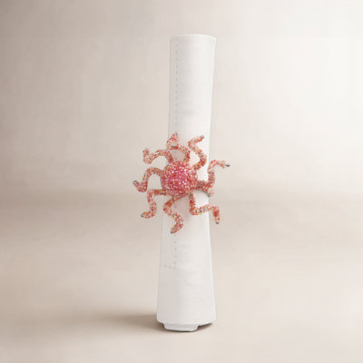 Beaded Octopus Napkin Ring