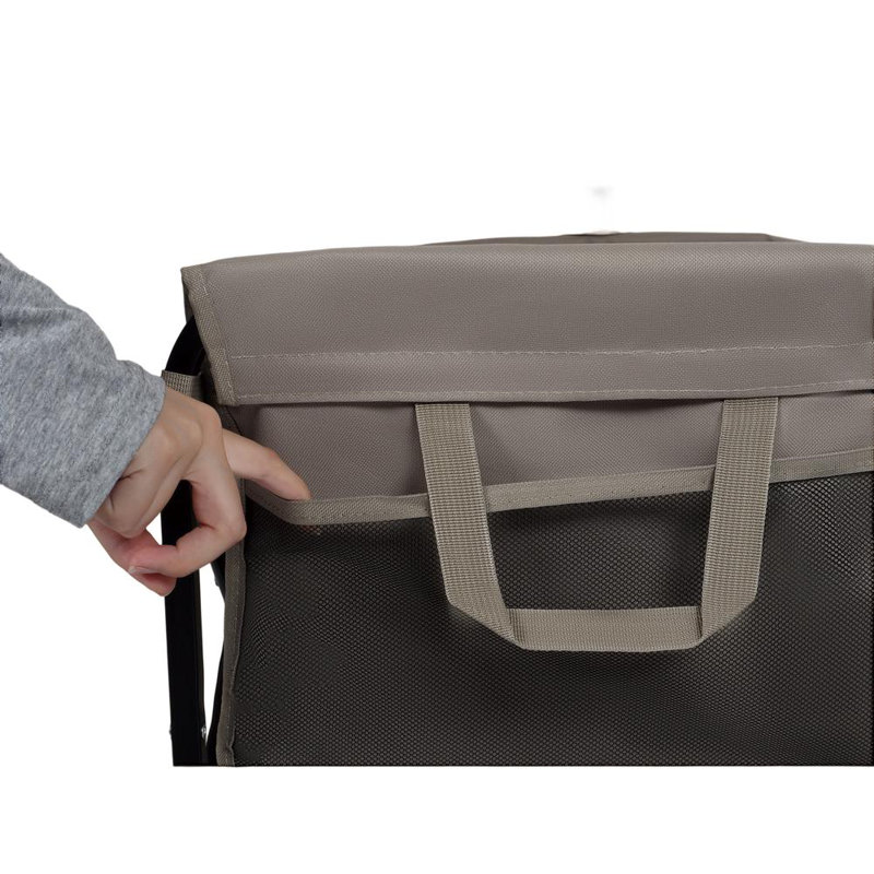 Oversized Foldable Utility Cart, Beige