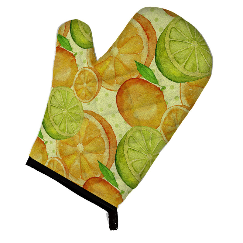 Limes en aquarelle et oranges d’agrumes caroline
