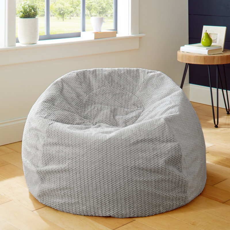 Méridienne à billes rechargeable, Colombe 100% polyester Sutherland