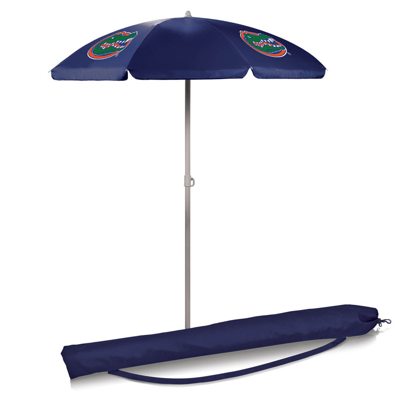 Parasol de plage 5,5 pi Ncaa, Bleu marine, Gators de la Floride
