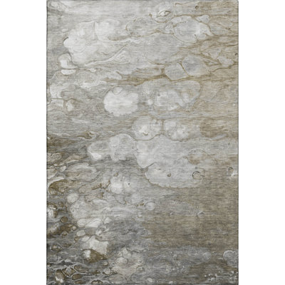 Premium Machine Washable Alijah AMF1278 Abstract Rug