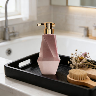 Bouteille d'eau 400 ml Gel douche Mains Distributeur Bouteille Belles mains Baignoire Cuisine Toilette Station de lavage des mains Fournitures