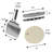AmeriHome 3 -Piece Stainless Steel Pizza Kit