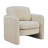 Double-layer Upholstered Armchair Barrel Accent Chair-59484718