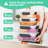 5 Cup Plastic Food Storage Containers With Lids Nestable Freezer Dishwasher Safe Rectangle Meal Prep Container Set,5-Pack