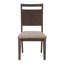 Chaise d'appoint Philips en brun