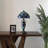 Simoson Tiffany Table Lamp Stained Glass And Base LED Bulbs Included 12"W*12"D*22"H