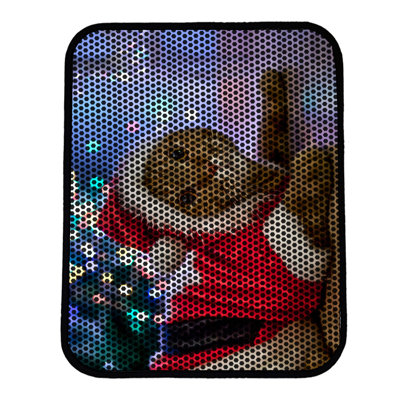 Premium Cat Litter Mat, 18 x 24 inches | 50% PVC / 50% Polyester, Machine Washable & Vacuum Friendly | Durable, Easy-Clean Design for Pet Owners | Protect Your Floors from Litter Messes