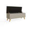 Caver 98cm Wide Rectangle Solid Colour Ottoman with Storage-113861335