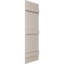 Vinyle à vie, panneaux standard à quatre planches jointes, volets Board-n-Batten, avec œillets d'installation et vis assorties (par paire)-15752680-15752687
