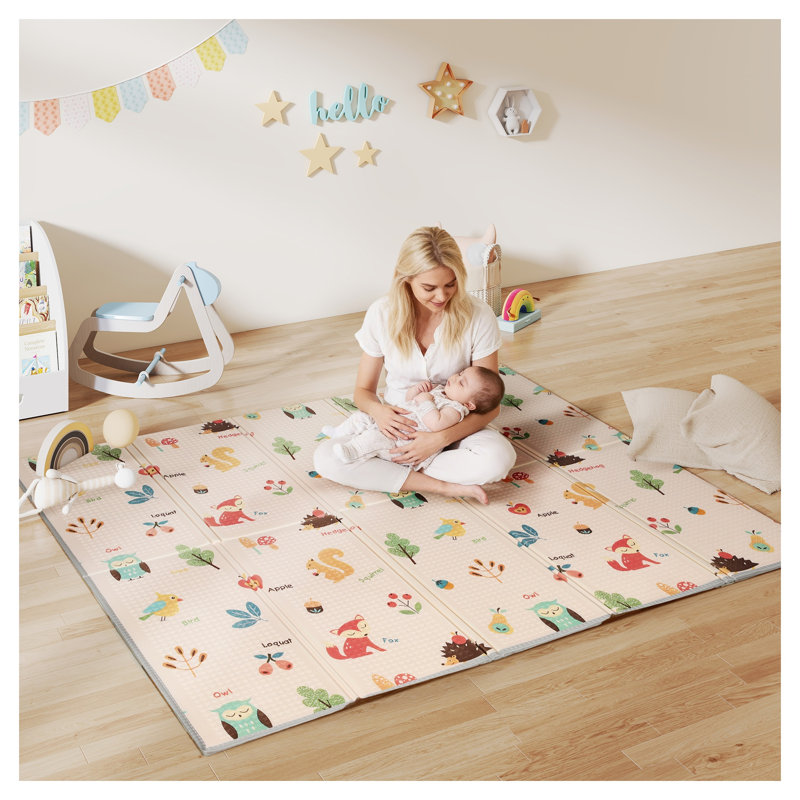 Très grand tapis de jeu pour bébé Qabo