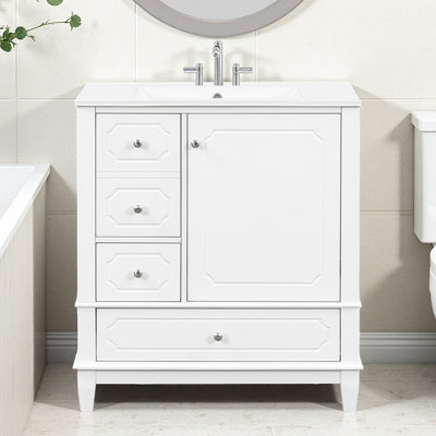 30" Sink Vanity with Top and Drawers