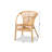 Curits Rattan Arm Chair in Brown