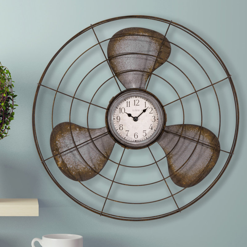 Metal Wall Clock