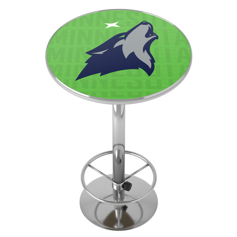 Table de bar avec repose-pieds NBA City, Minnesota Timberwolves