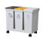 Plastic Touch Top Waste Bin-120047414