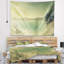Tapisserie en mer avec vues de montagne seascape-28509895