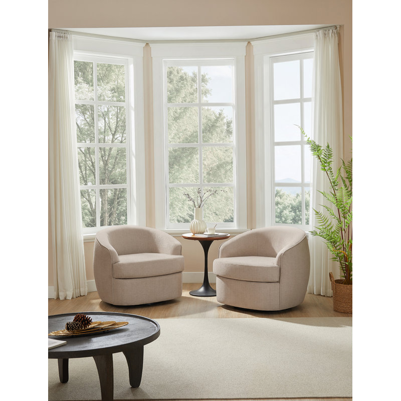 Chaise pivotante à 360 degrés, Gris