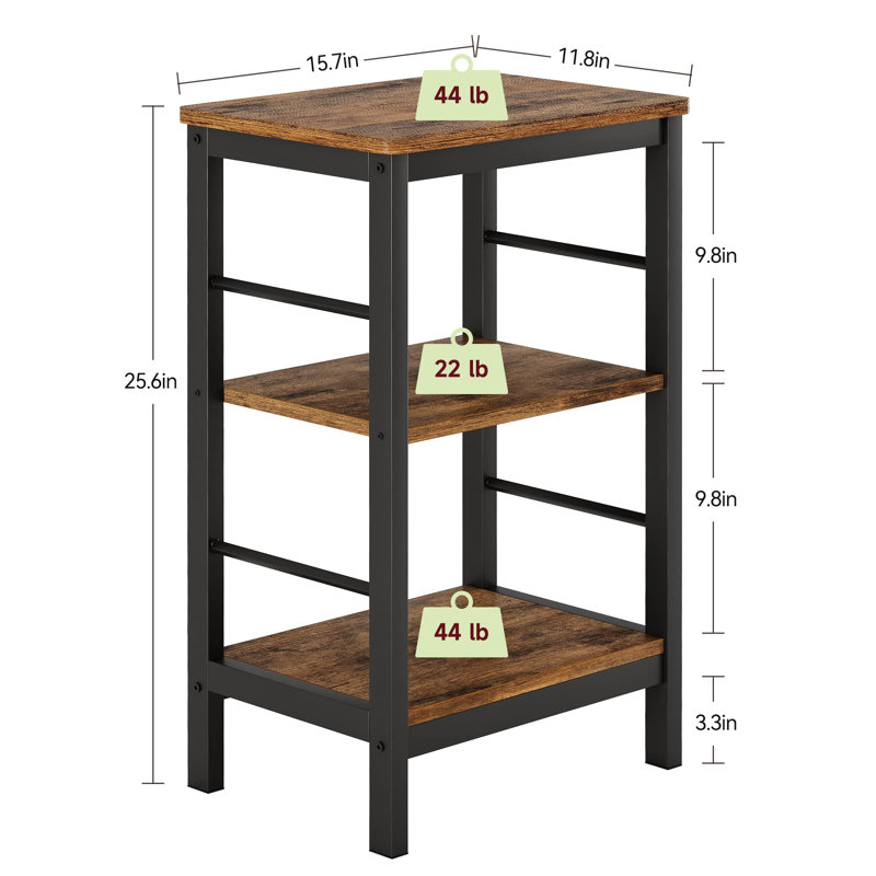 Willibert End Table Set, Brown
