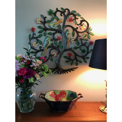 Handmade Farmhouse Landscape & Nature Wall Decor on Metal