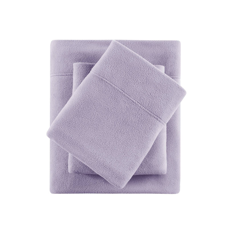 Lavender Microfiber Full Sheet Set with Pillowcases