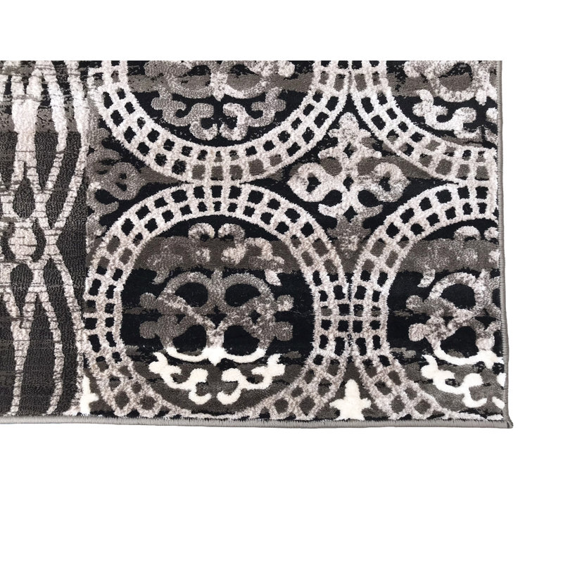 Abstract Indoor Rug, Rectangle 8' x 10'