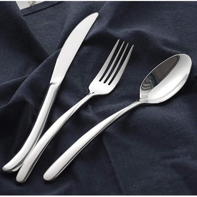 40 Piece Heavy-Duty Silverware Set