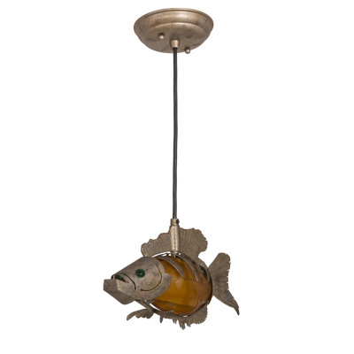 luminaire suspendu géométrique unique à 1 lumière