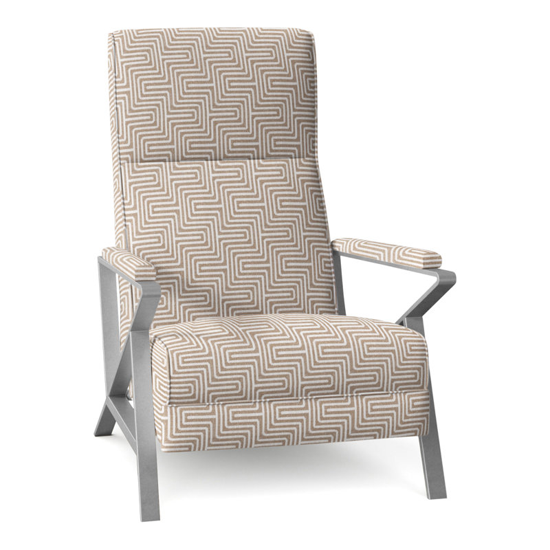 Infinity 28.25" Wide Manual Standard Recliner, Brushed Nickel, Perigold Key Figure Mineral