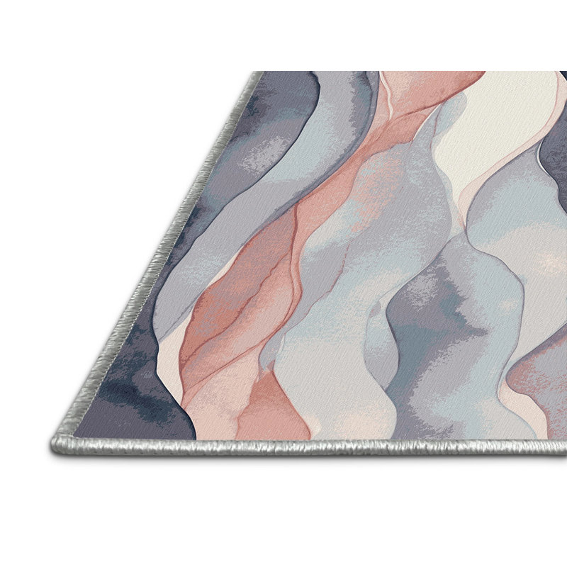 Coral Sky Rug, Square 7'