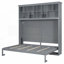 Grand lit escamotable avec tablettes supérieures et amp; USB - aucun sommier nécessaire, durable pour toute pièce-1057472521