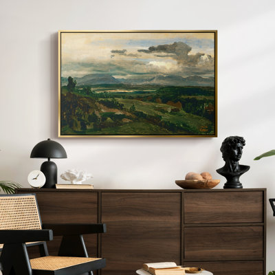 Civita castellana, v. 1860 - Jean-Baptiste-Camille Corot, toile tendue avec châssis 1860