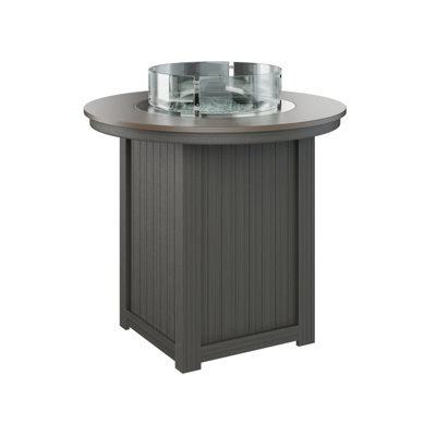 Donoma Round Bar Fire Pit Table