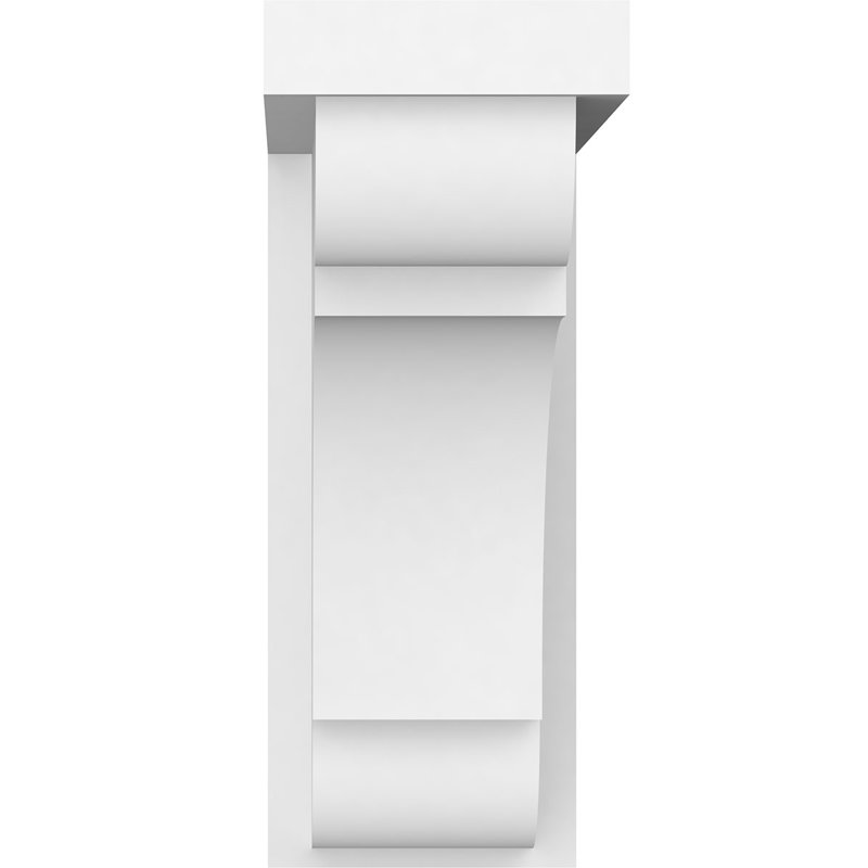 Support standard en PVC de qualité architecturale Bryant, H 9 po x l 3,5 po x p 9 po