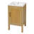 Elegant Design Bathroom Vanity with Ceramic Sink,Ample Storage for Small Bathrooms