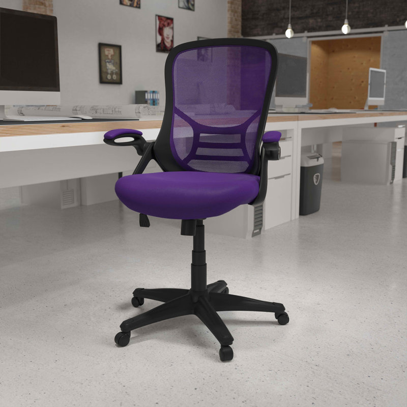 Chaise de bureau ergonomique Cappello, Mauve