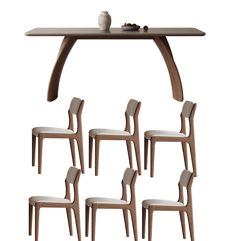 Table rétro vintage avec simplicité moderne, H 29,5 po x L 63 po x l 31,5 po