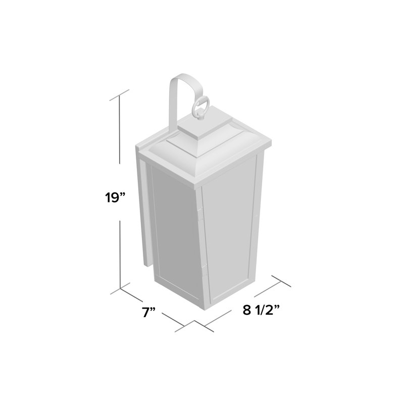 Mayhugh Aluminum Wall Light